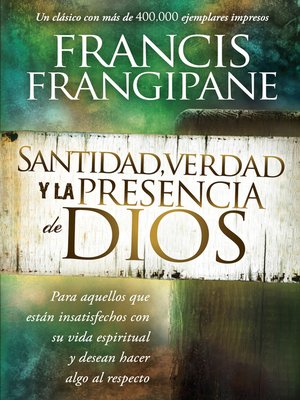 cover image of Santidad, verdad y la presencia de Dios